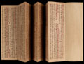 Buddhist sutra oriented to read Chinese